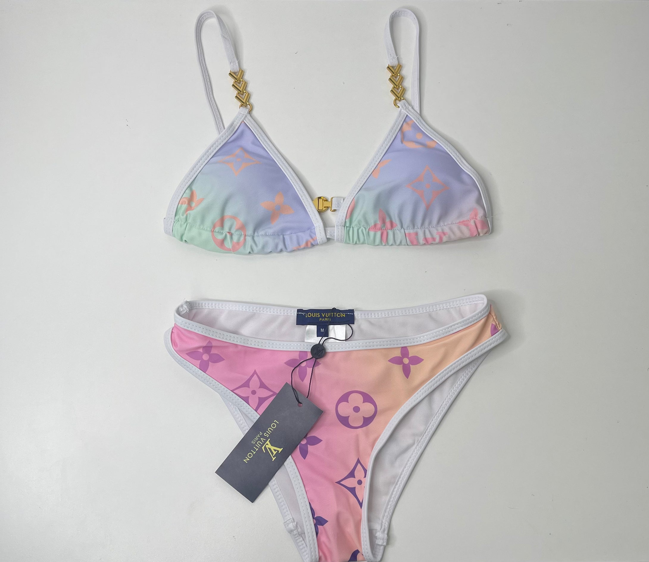 LV Colorful Bikini Set