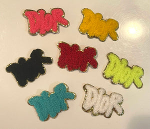 DR Multi Color Pack of 5 Patches. Styles and Colors are Randomly Selected
