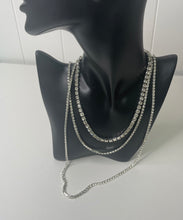 Load image into Gallery viewer, Silver Sparkle Necklaces
