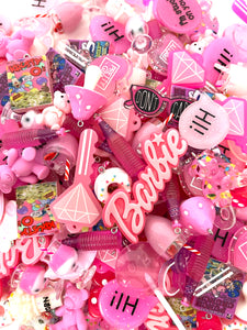 Pink Mix Charms Pack of 10