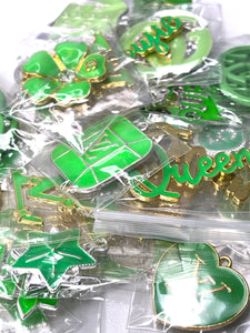 Green Mix Charms Pack of 5